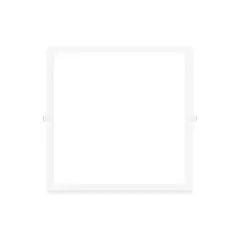 DEMASLED - Panel LED cuadrado blanco Embutido de 30x30cm 24W Blanco Neutro