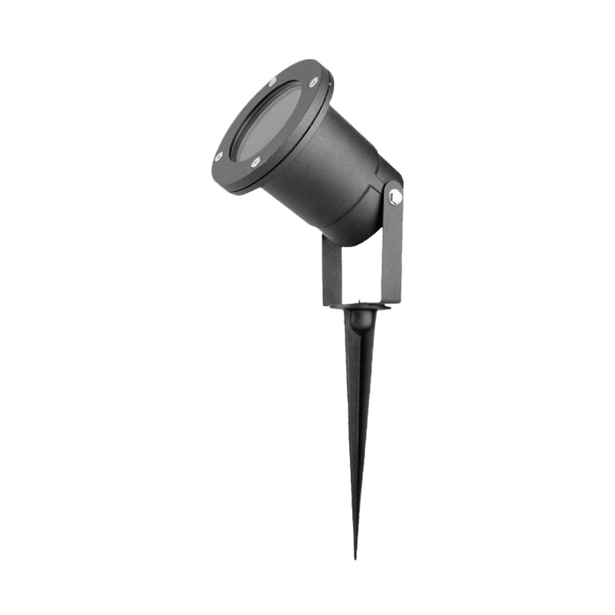 DEMASLED - Foco Farol Estaca Piso Jardin Porta Ampolleta Gu10 Ip54