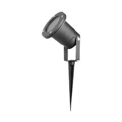 DEMASLED - Foco Farol Estaca Piso Jardin Porta Ampolleta Gu10 Ip54