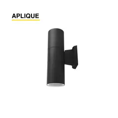 DEMASLED - Lampara Aplique Muro Pared Bidireccional Porta 2 E27 Ip44