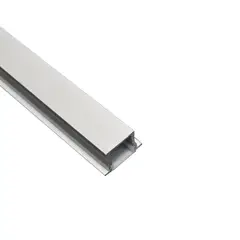 DEMASLED - Perfil Aluminio Difusor Plano Para Cinta Led Empotrar 17x7mm