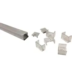 DEMASLED - Perfil de Aluminio para Tira LED Empotrable 17x145mm 2M