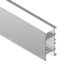 DEMASLED - Perfil de Aluminio DUO Bidireccional 42mm Cover Opal 2m