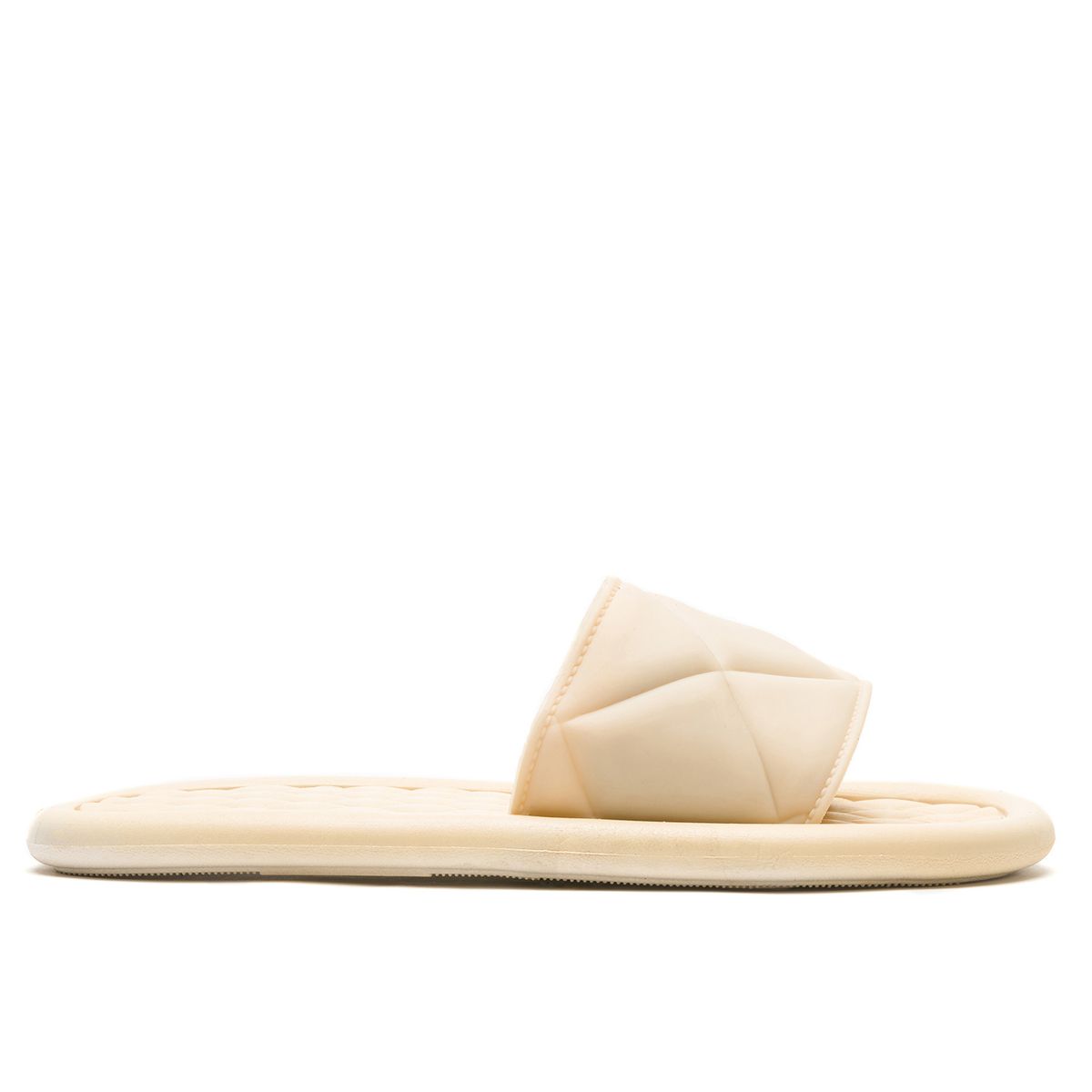 CHANCLETA - Sandalia Mujer Beige Catu Chancleta