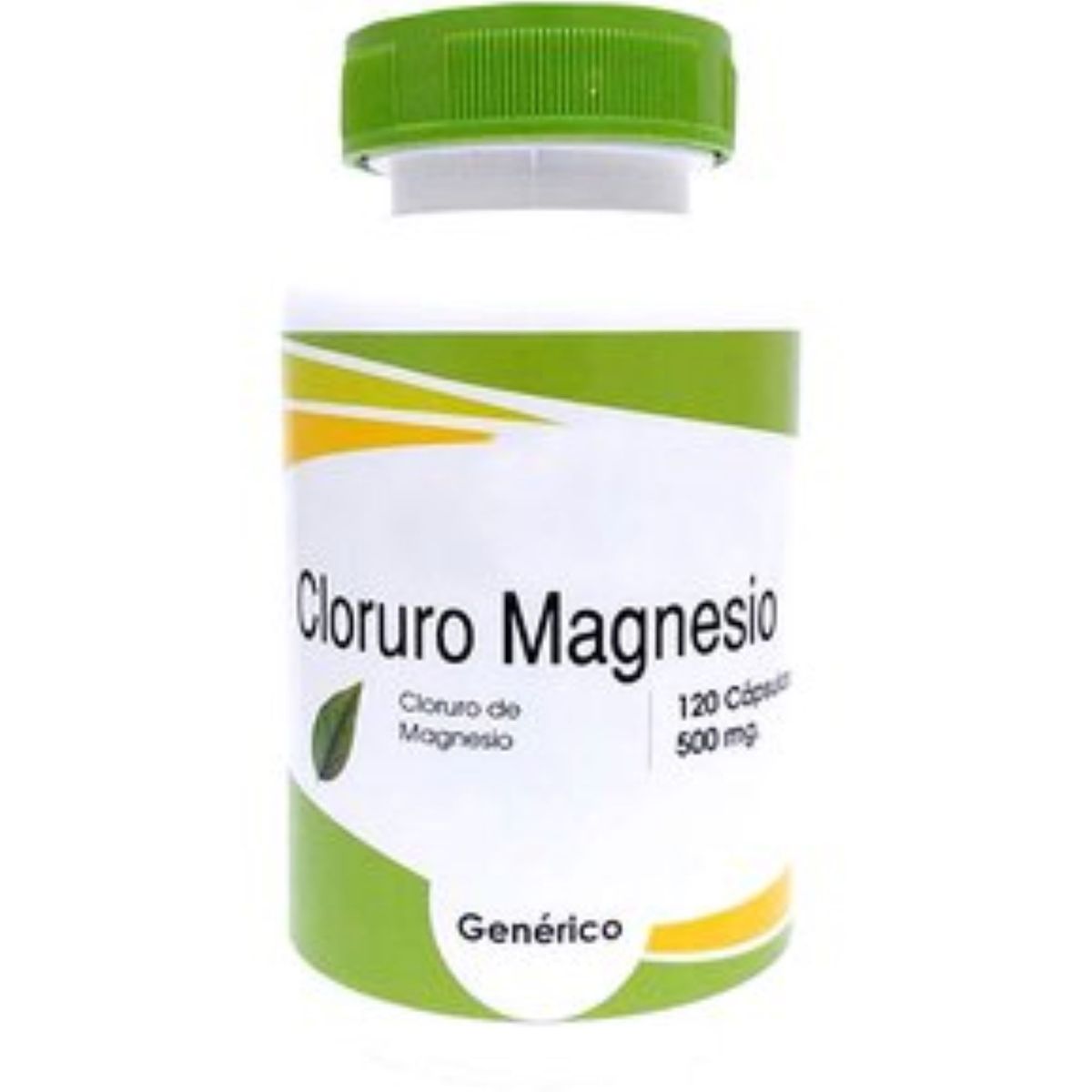GENERICO - Cloruro Magnesio, 120 capsulas de 500mg