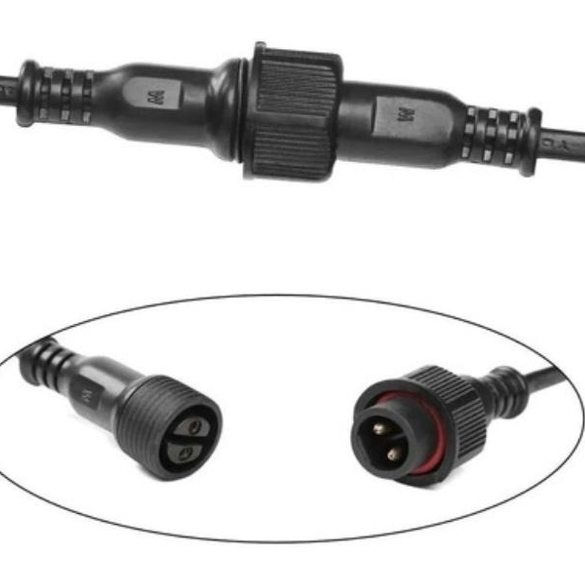 GENERICO - Guirnalda Terraza Soquete Patio Ampolletas Incluidas Calidas