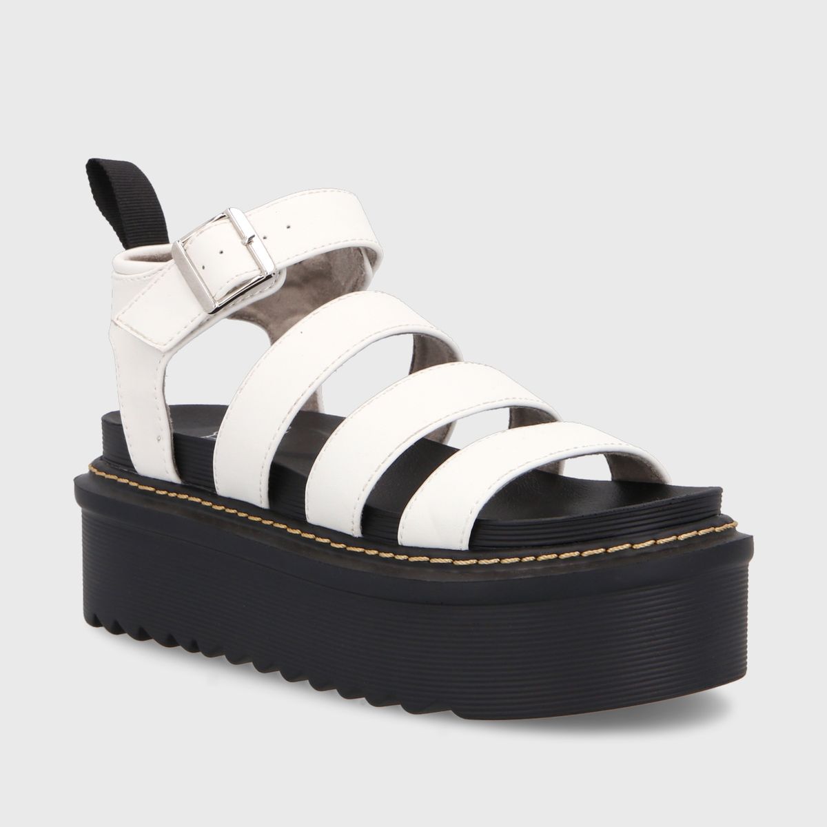 GOTTA - Sandalia Mujer Plataforma Blanca 35300