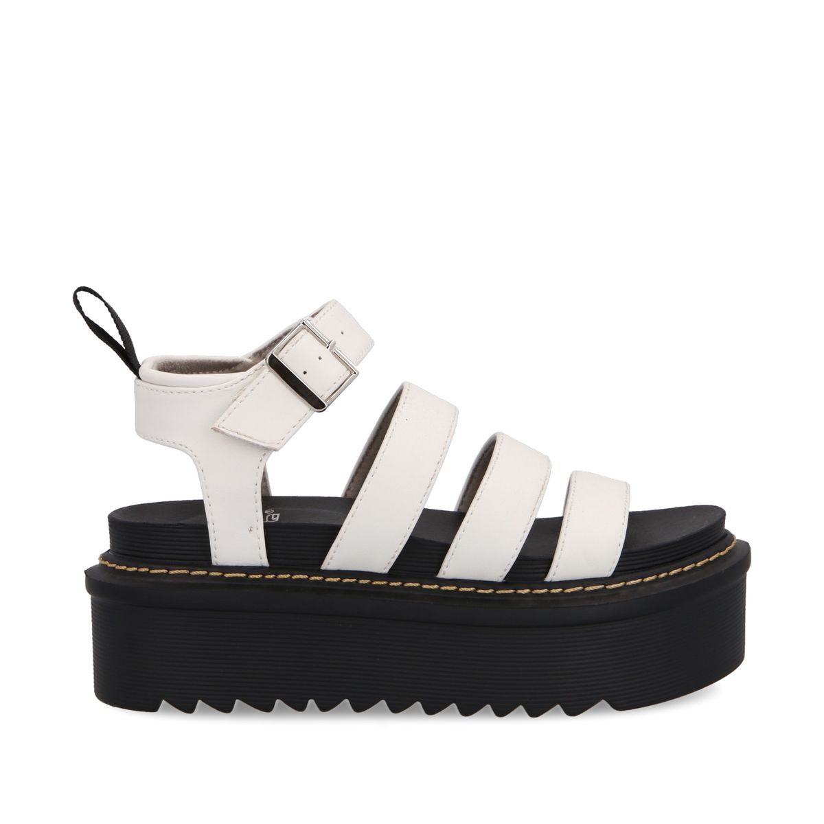 GOTTA - Sandalia Mujer Plataforma Blanca 35300