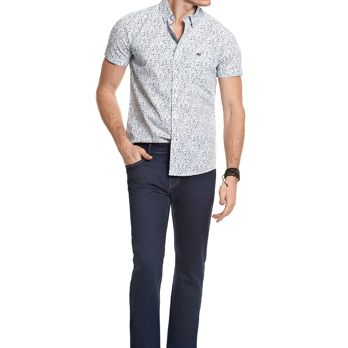 FEROUCH - Jeans Clasico Denver Fj Azul Ferouch