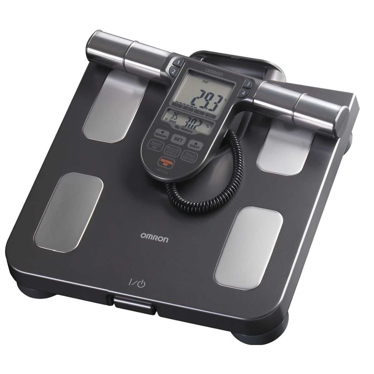 OMRON - Balanza Digital Omron 514 Con Analizador Fitness