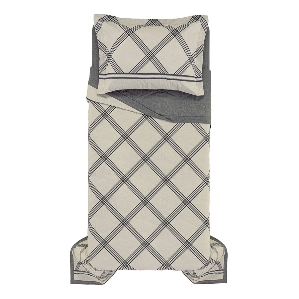 KARSTEN - Cubrecama Karsten Marques 1.5 plazas 150 hilos