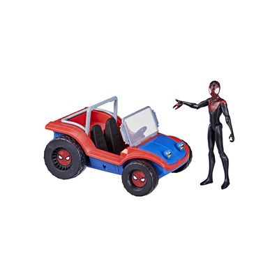 Imagen 2 del producto Figura Spiderman Miles Morales Y Auto Spider Mobile