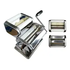 GENERICO - Máquina De Ravioles Y Pasta Acero Inox. 3 En 1
