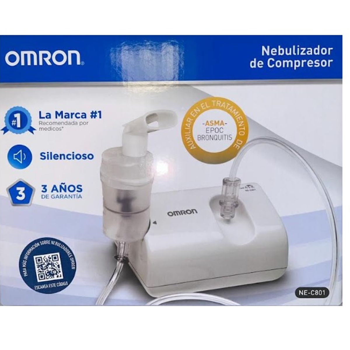 OMRON - Nebulizador Omron Ne-C801