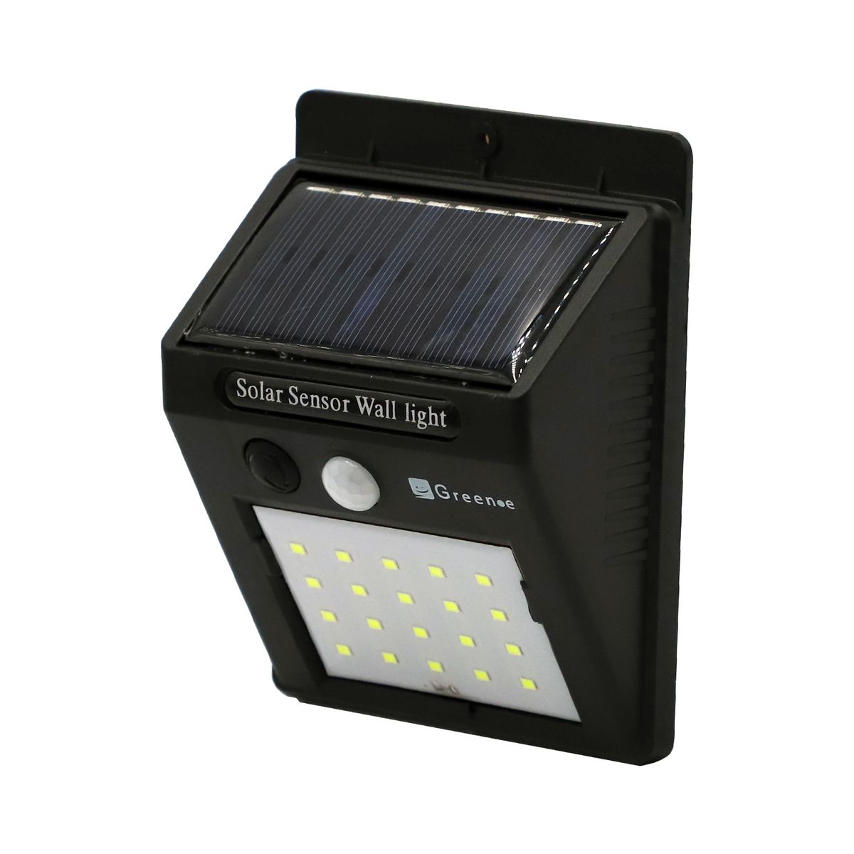 GREEN E - Foco Solar LED exterior Con Sensor x 6 Unidades