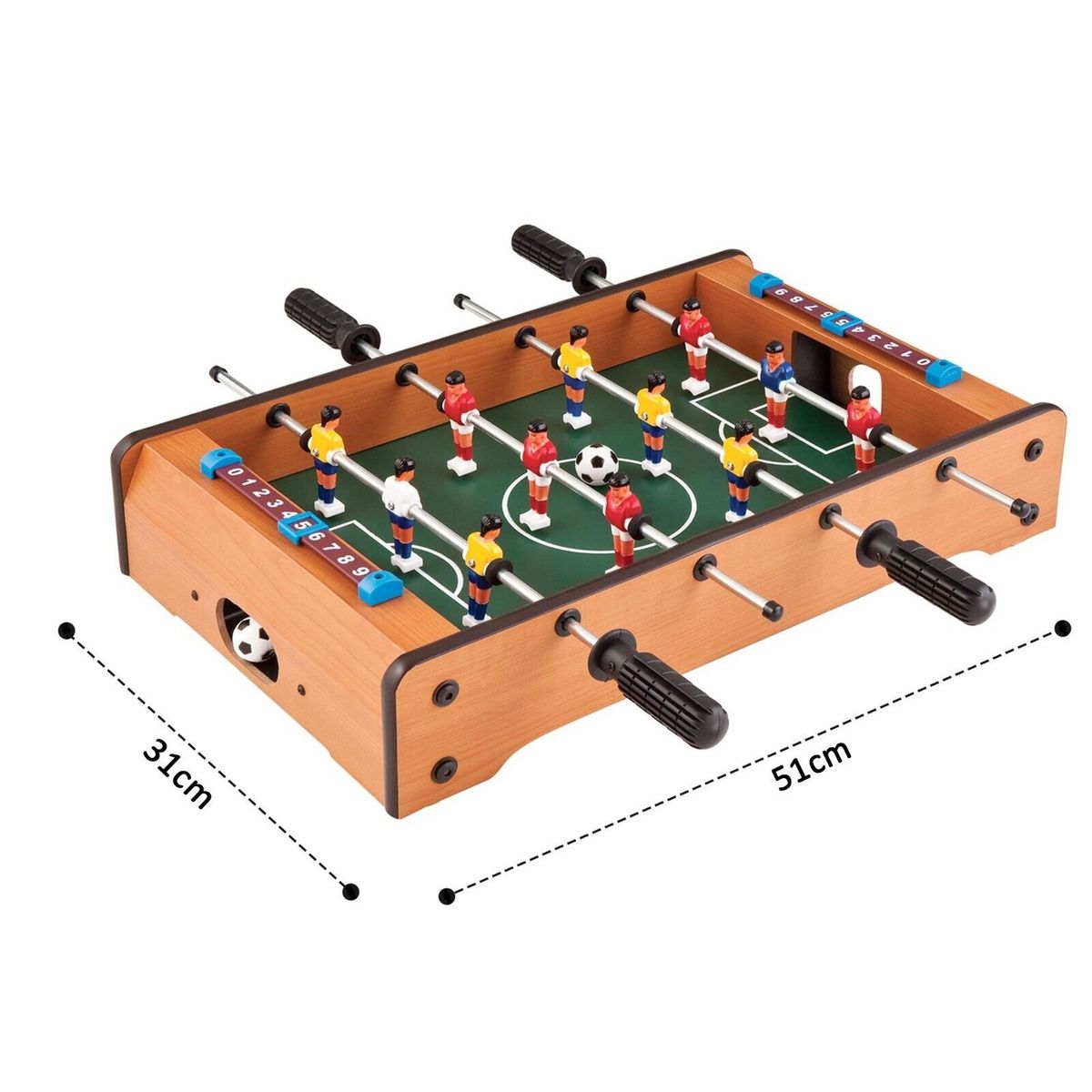 GENERICO - Juego Mesa Mini Futbol Mesa Futbolin Foosball Futbol De Mesa.