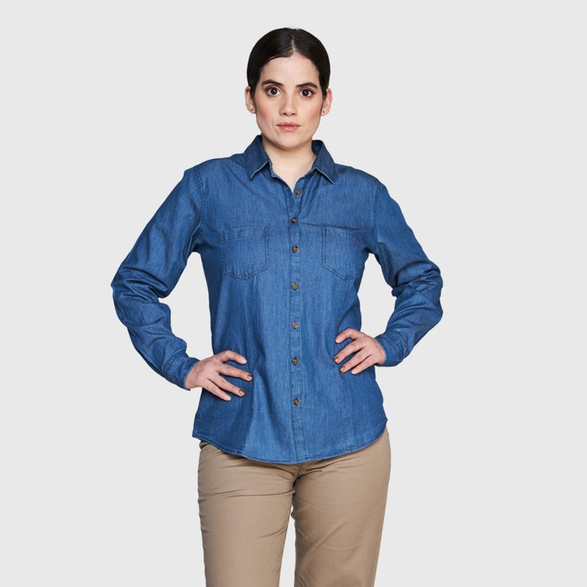 JAYSON - Blusa Denim 4.5 Oz