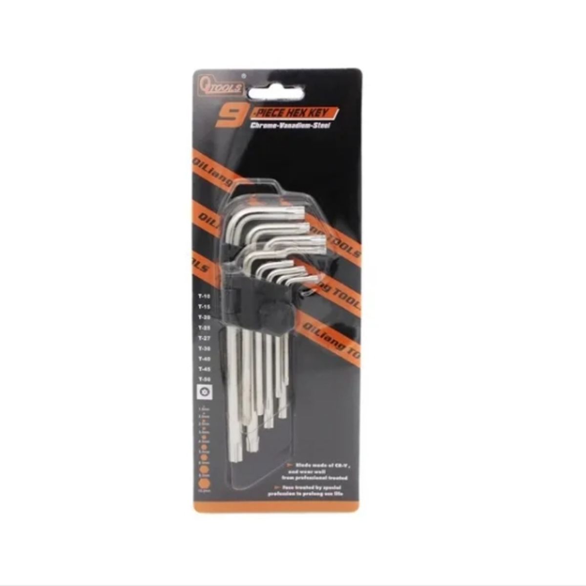 OFERTABKN - Juego Llaves Allen Punta Bola 9 Piezas