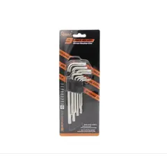 OFERTABKN - Juego Llaves Allen Punta Bola 9 Piezas