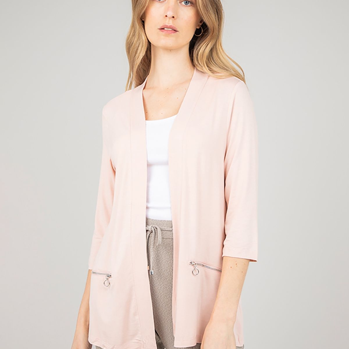 MA GRIFFE - Tapado De Jersey 154022258123 Rosa