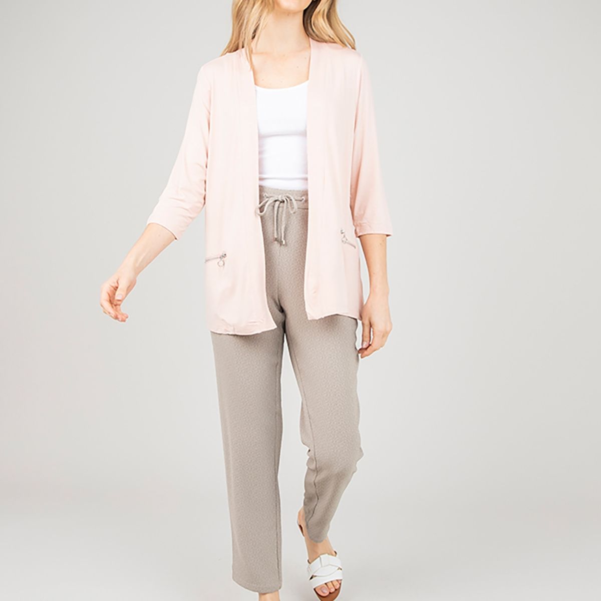 MA GRIFFE - Tapado De Jersey 154022258123 Rosa