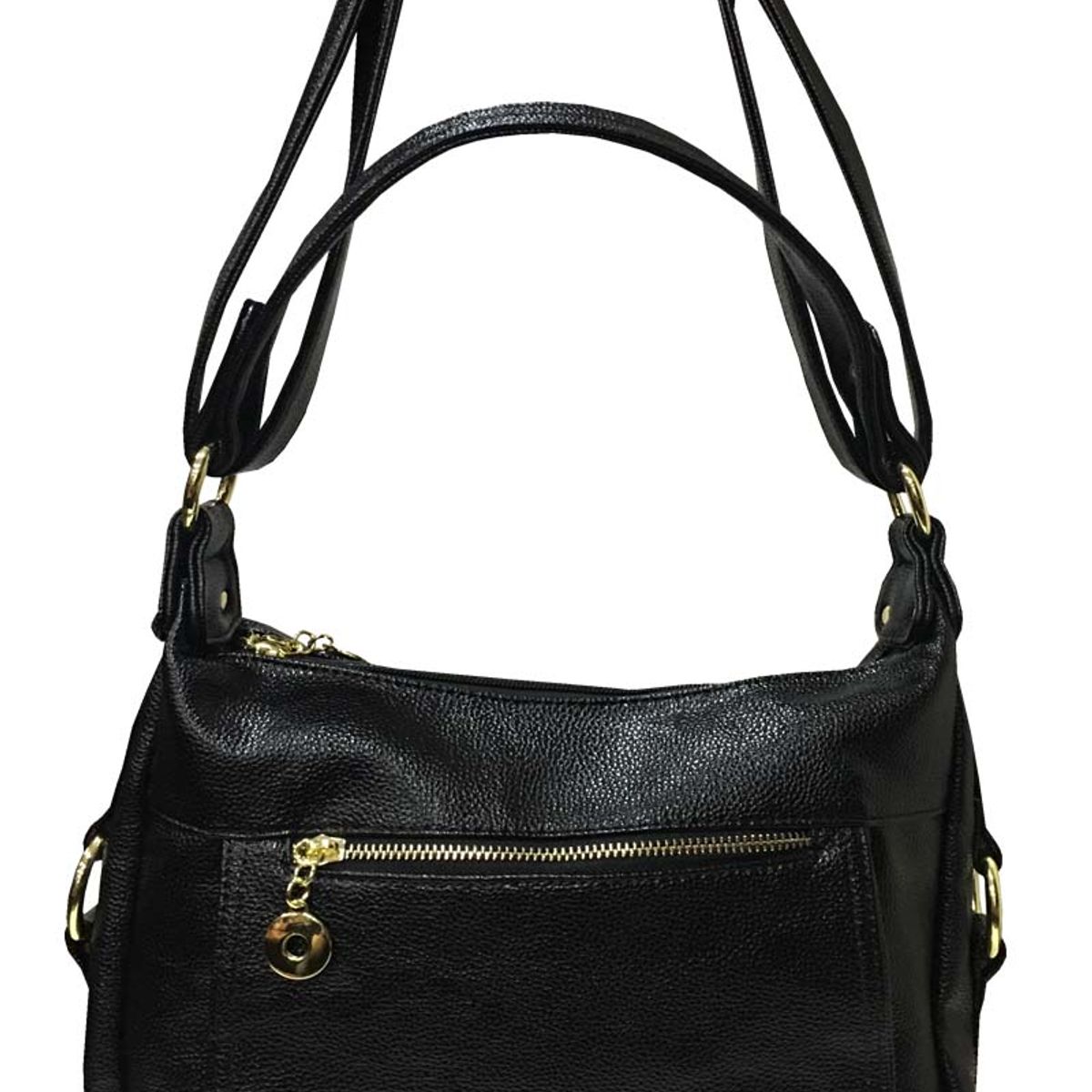 TODOPIEL - Cartera Ecocuero Mujer Negro Todopiel