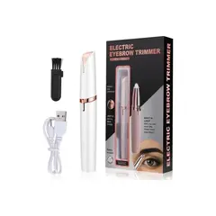 GENERICO - Depiladora Perfiladora De Cejas Recargable Usb