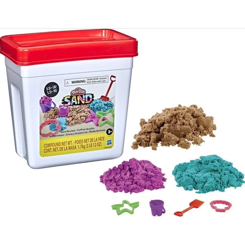 PLAY DOH - Play Doh Cubo De Arena Y Accesorios Slime Textura