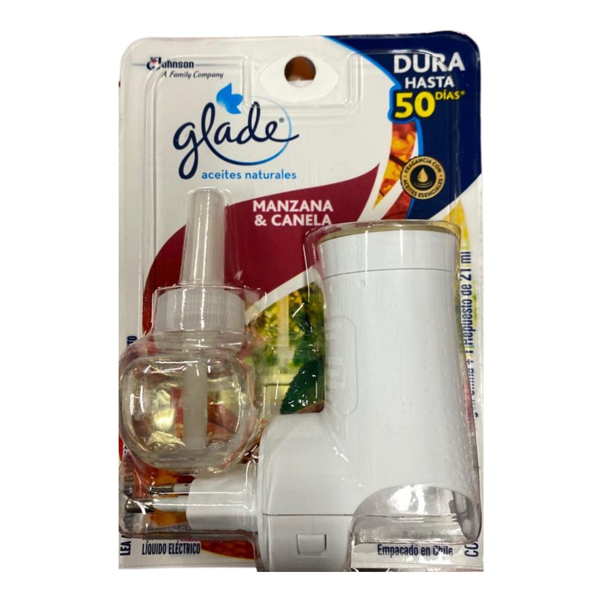 GLADE - Glade Aceites Naturales Manzana Y Canela Aparato más Repuesto