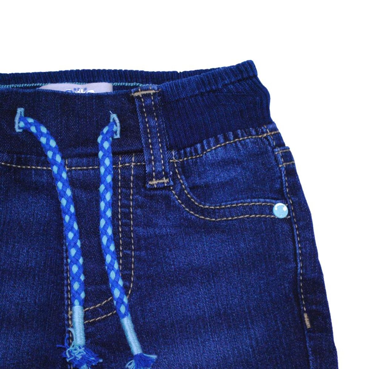 PILLIN - Bermuda Bebe Niño Azul Pillin PILLIN