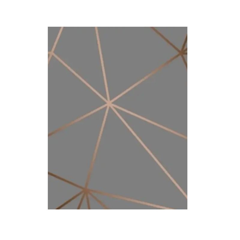 GENERICO - Papel Mural Autoadhesivo Rollo 10mt X 60cm Geometrico Gris