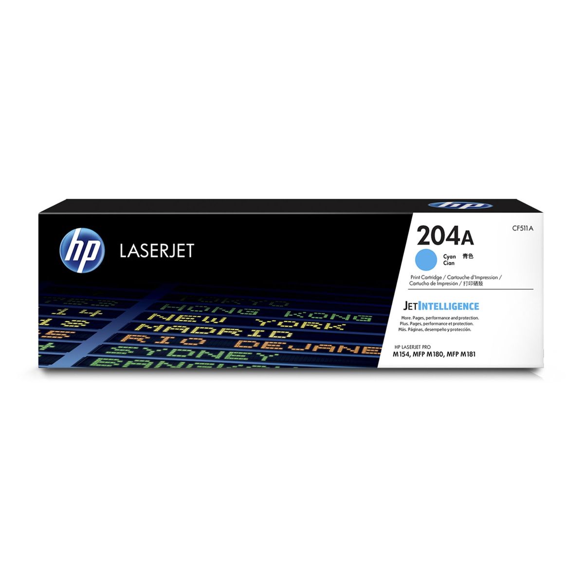HP - TONER HP 204A  CF511A  CYAN GENUINO M180 M181 Civa
