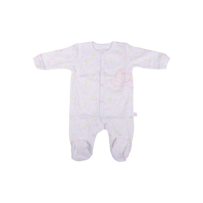PILLIN - Mameluco Bebe Niña Blanco Pillin PILLIN