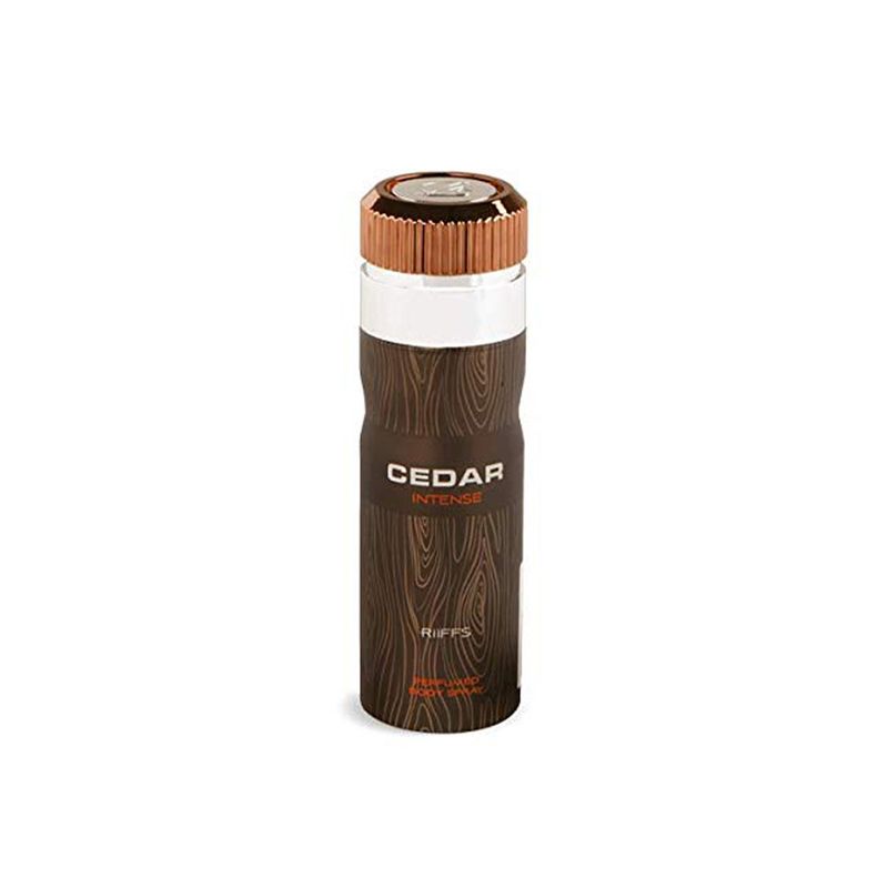 RIIFFS PARFUMS - RIIFFS CEDAR INTENSE BODY SPRAY 200 ML Hombre RIIFFS PARFUMS