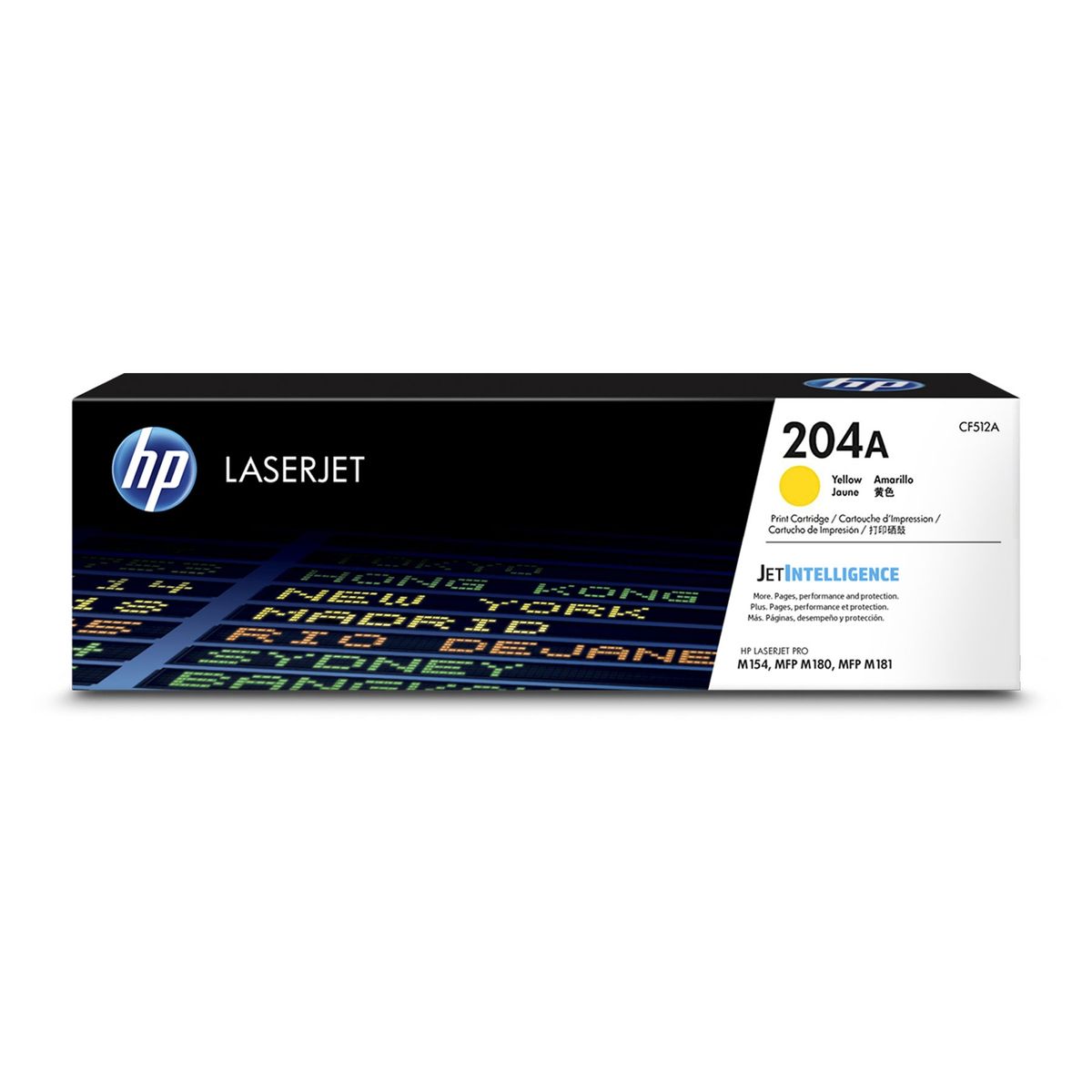 HP - TONER HP 204A YELLOW  CF512A  M154 M180 M181 Civa