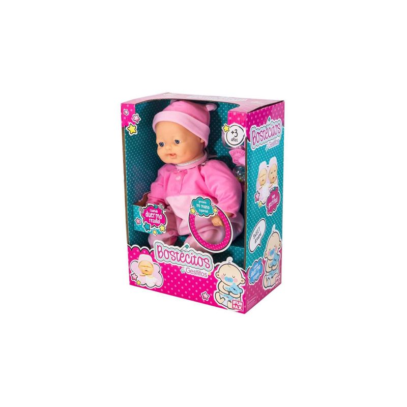 BOSTECITOS - Muñeca Bebe De Juguete Bostecitos Gestitos BOSTECITOS