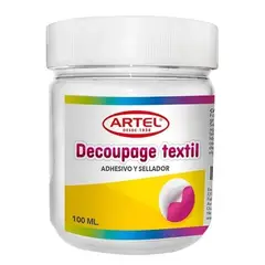 ARTEL - Decoupage Textil Adhesivo Y Sellador 100ml