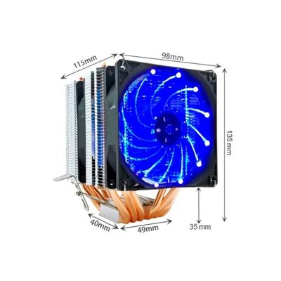 Imagen 2 del producto Ventilador Enfriador De Cpu Rgb Disipador De Calor