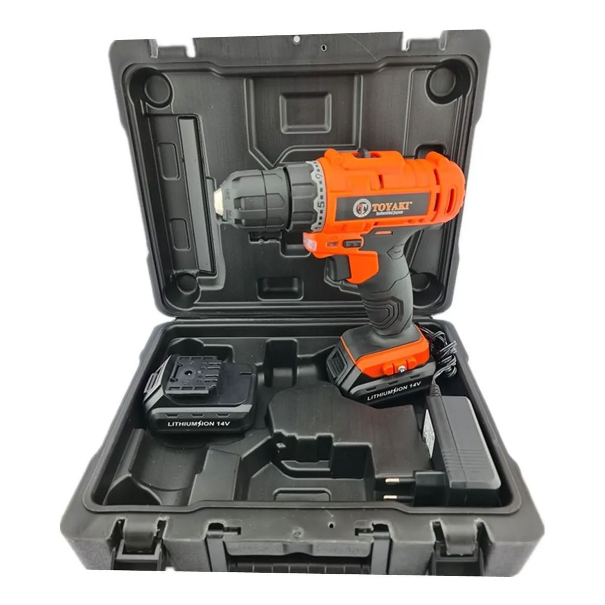 TOYAKI - Taladro Atornillador Inalambrico 10mm 14v Toyaki Tk-839