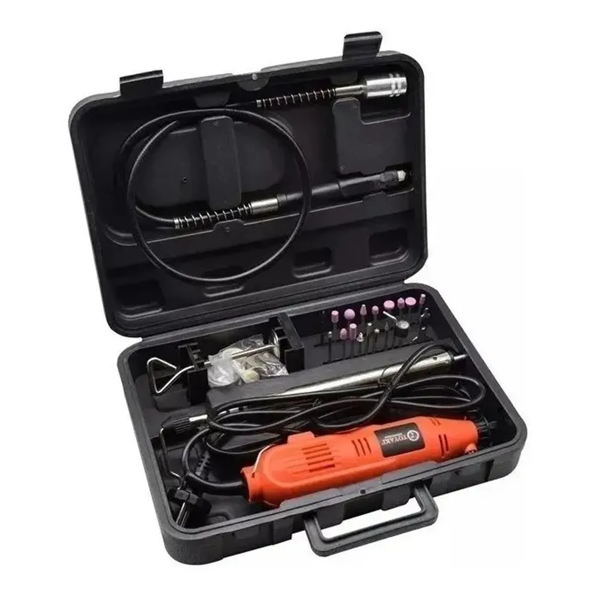 TOYAKI - Herramienta Rotativa Mini Torno Multiuso 135w Toyaki Tk-828