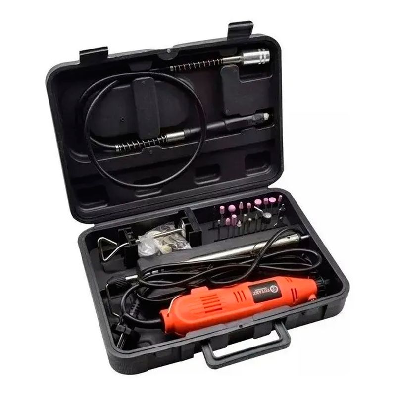 TOYAKI - Herramienta Rotativa Mini Torno Multiuso 135w Toyaki Tk-828