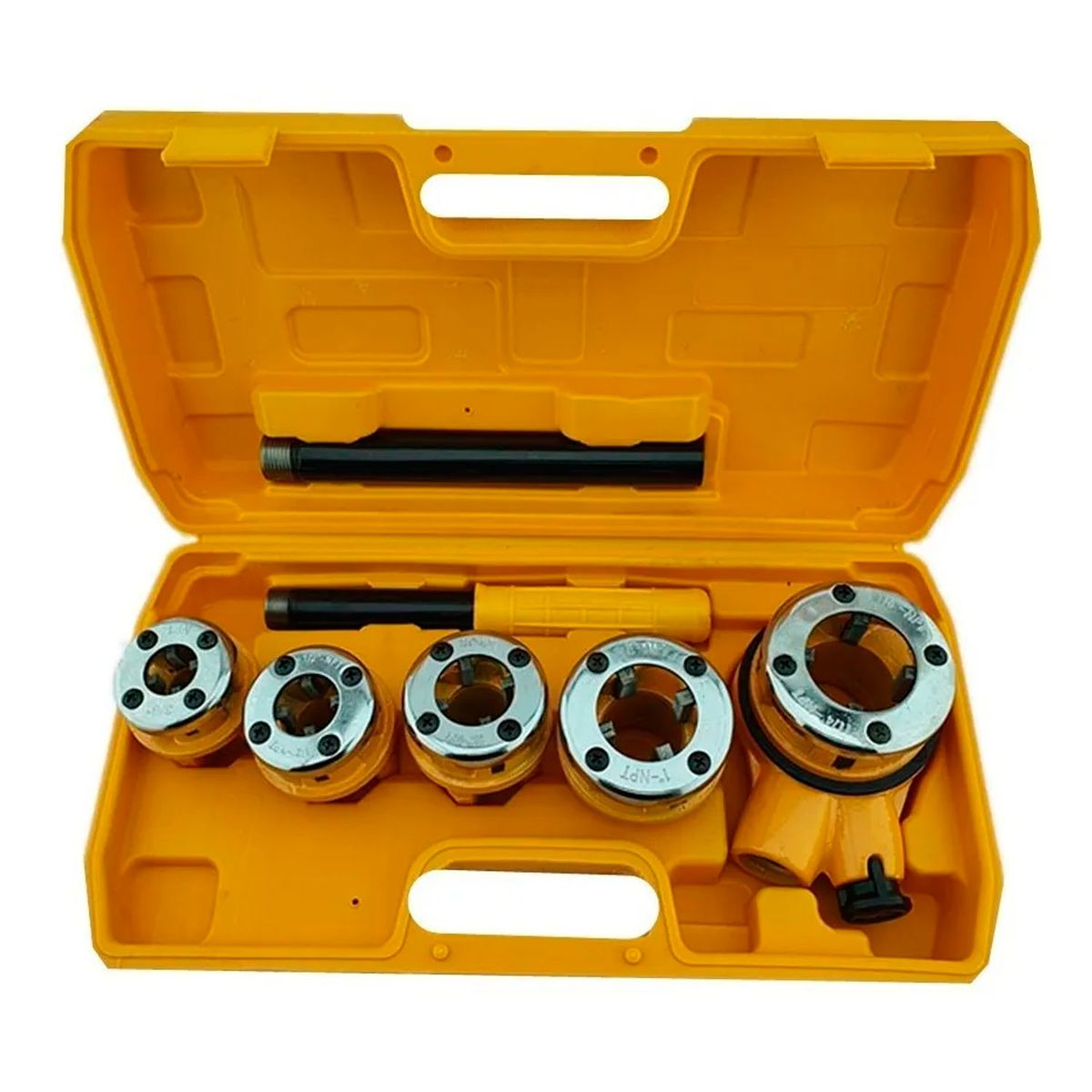 GENERICO - Set Juego De Terrajas Manual Para Tubo 5 Piezas Toolmak