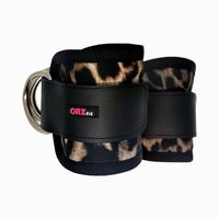TOBILLERAS DE PATADAS DE GLUTEOS LEOPARD -