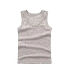 GARSIL - Polera Sin Mangas Para Niños 100 Algodon - Camiseta Musculosa
