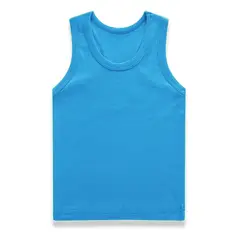 GARSIL - Polera Sin Mangas Para Niños 100 Algodon - Camiseta Musculosa