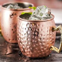 Copper Mug Taza Moscow Mule Cobre