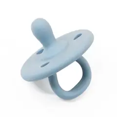 UXOCRO - CHUPETE DE SILICONA COLOR AZÚL CLARO 0-6 MESES