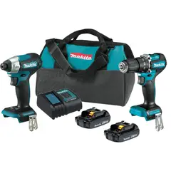 MAKITA - Kit Taladro Percutor + Atornillador Impac 18v Dlx2414