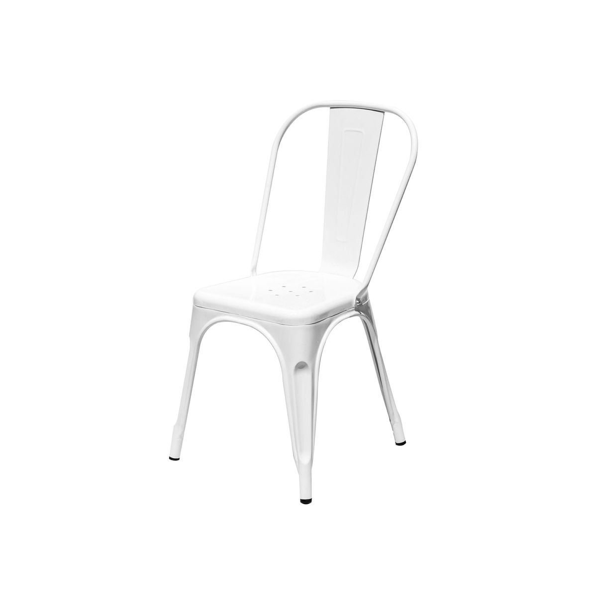 DECO EXPRESS - Silla Metálica Tolix Blanca
