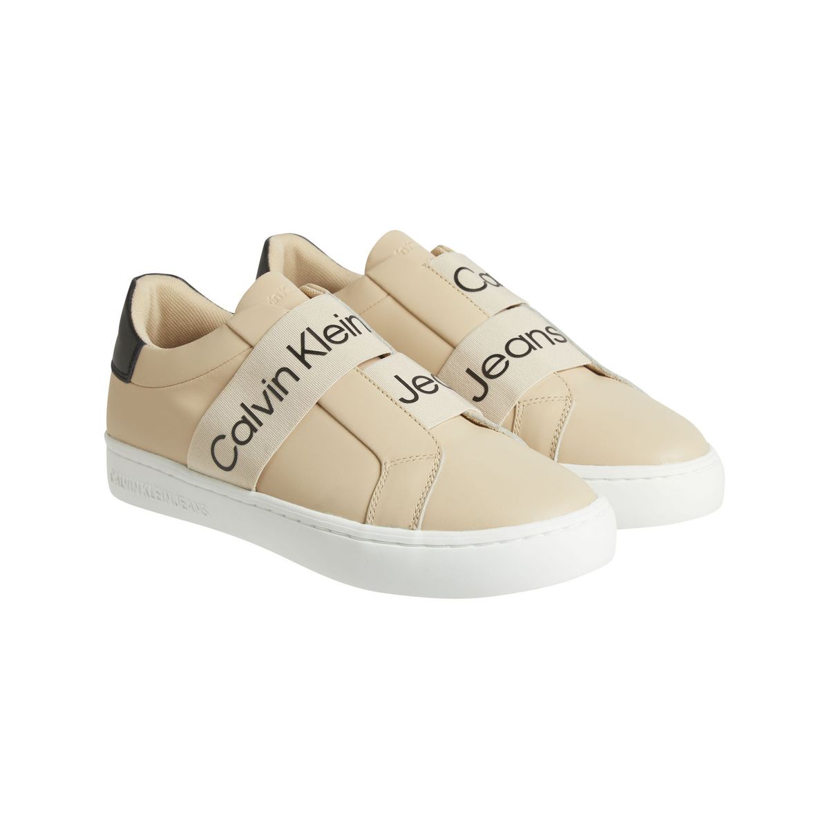CALVIN KLEIN - Zapatilla Classic Cupsole Beige Calvin Klein